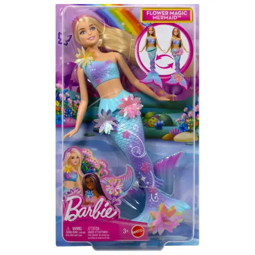 Mattel Barbie Flower Magic Mermaid Doll & Accessories (29 cm)'s photo #1